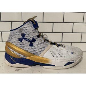 Under Armour Curry 2 Gold Rings 1259007-107 Basketball Sneakers Mens SZ: 13 Used